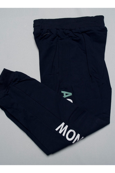 Generic Boys' black and green two-piece set