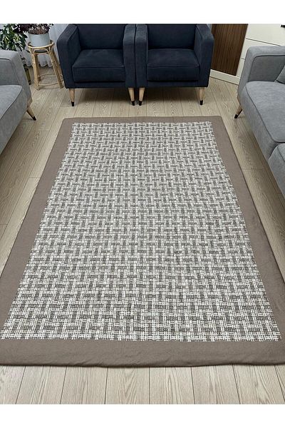 ALLGELSİN Elastic Micro Fleece Carpet Cover 4m2 160X230 or 6m2 200X300 Four or Six Meters Square Carpet Cover