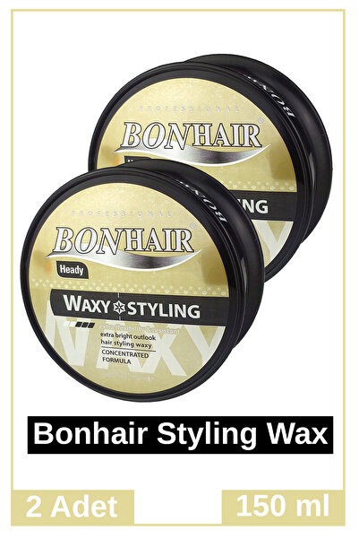 Bonhair Styling Wax Heady 150 ml 2 Adet