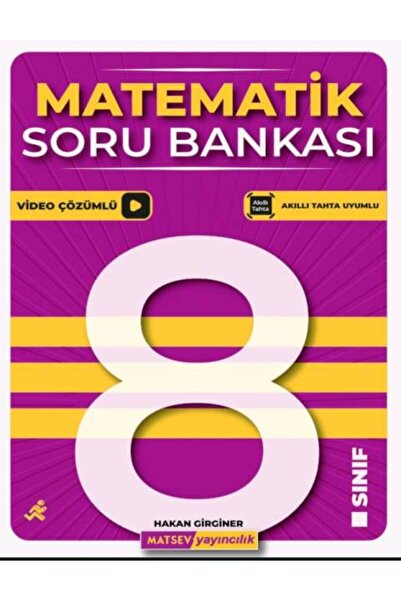 Matsev Yayıncılık 8. Sınıf Lgs Matematik Soru Bankası