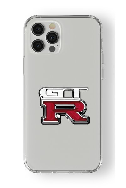 Multitronic غطاء واقٍ شفاف مطبوع بتصميم GTR متوافق مع iPhone 16 Pro