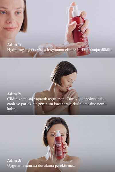 Clara Hygienics Hydrating Jojoba Nemlendirici Günlük Vücut Losyonu 200ml Jojoba Yağı Özü Normal ve Kuru Ciltler İçin