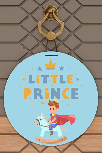 Dormot Home Modern Digital Print Orange Blue Little Prince Door Ornament