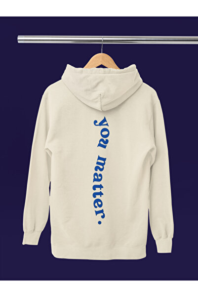 Butik Φούτερ Unisex με μακρύ μανίκι 2 νήματα YOU MATTER Transfer B με τύπωμα ...