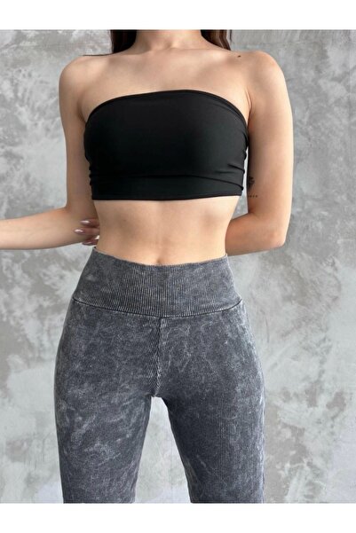 By Mino Γυναικείο υφασμάτινο κολάν καμιζόλ πλυσίματος ψηλής μέσης