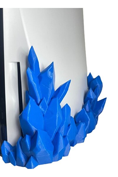 3D Brothers Base Vertical Stand for PS5 Consoles (Desk Edition)- Playstation 5 Base Accessories Crystal Design