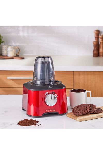 Karaca Premium 10 In 1 Red Food Processor and Blender Set - 2000w Powerful Motor