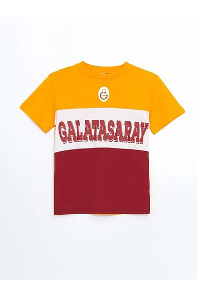 LC Waikiki Lcw Kids Yellow Crew Neck Boys T-Shirt