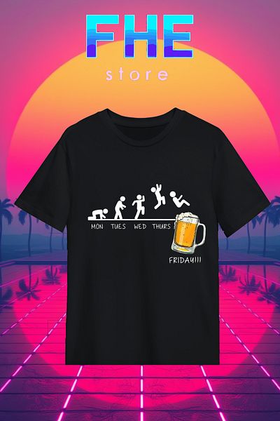 Valens Beer Day Funny Printed Tshirt