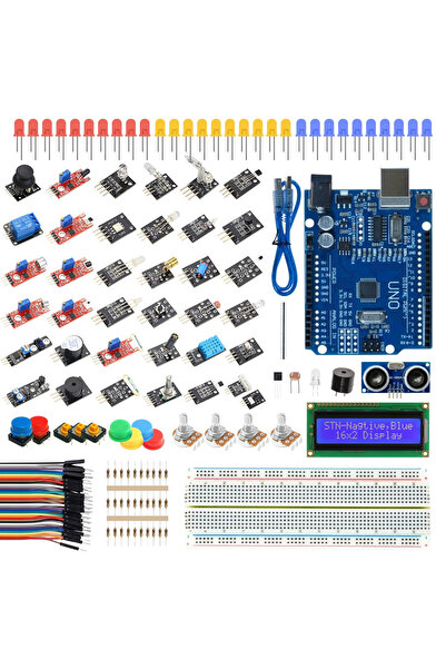 RoboThink Robotik Kodlama Seti 161 Pcs Çevre Birimleri Sensör Setli (ARDUİNO ...