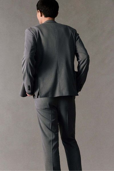 H&M Slim Fit Suit Trousers