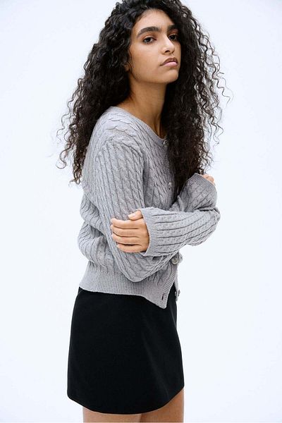 H&M Cable-knit cardigan