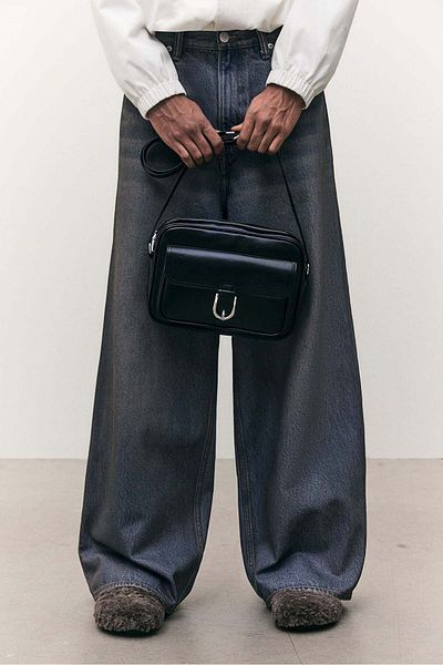 H&M Wide High Jeans