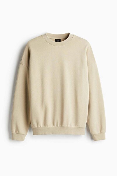 H&M سويت شيرت مغسول بقصّة واسعة