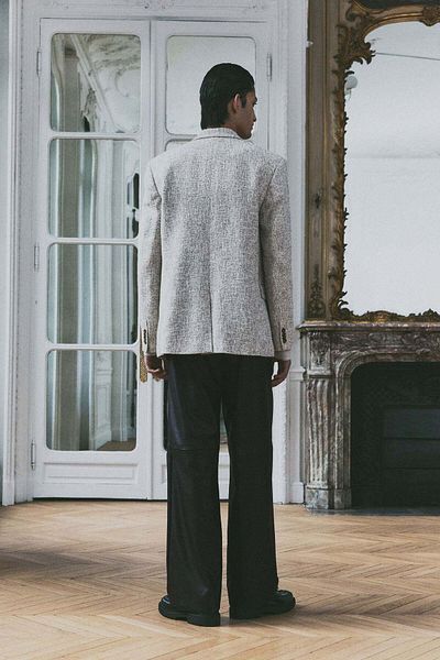 H&M Relaxed Fit Coated trousers