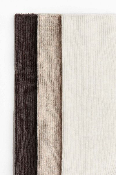 H&M 3-pack ribbed socks