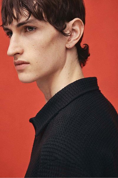 H&M Regular Fit Waffled shirt