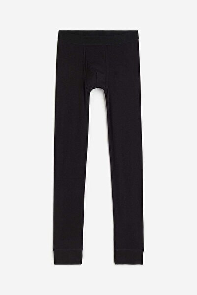 H&M Ribbed cotton longjohns
