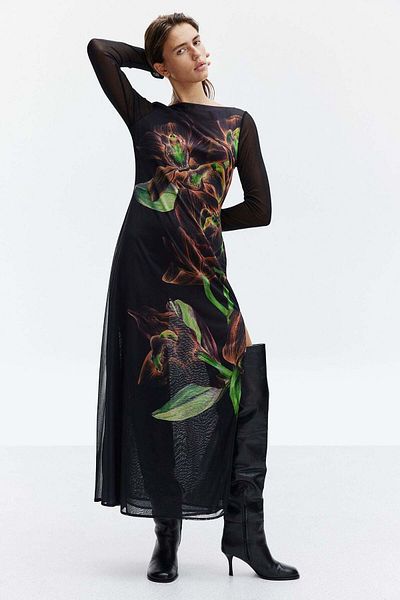 H&M Print-motif dress