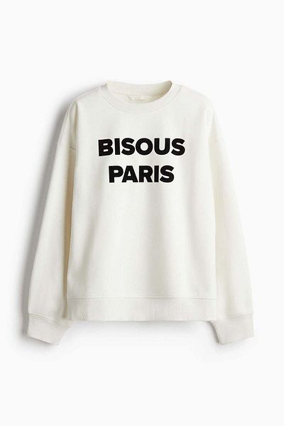 H&M Text-motif sweatshirt