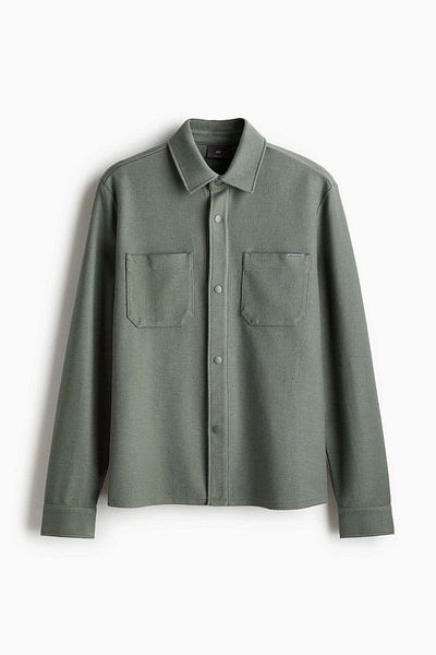 H&M Regular Fit Cotton overshirt