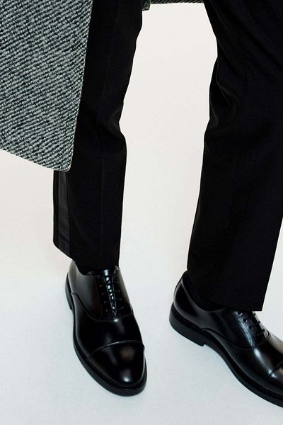 H&M Slim Fit Tuxedo Trousers