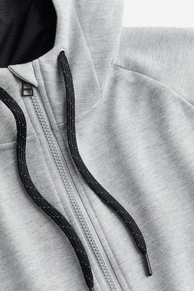 H&M DryMove™ Zip-through sports hoodie