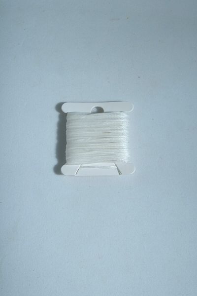 Eskişehir hobi sanat Περλέ Λευκό 1,0 mm Κερωμένο Σχοινί 10 μέτρα Κολιέ Σχοινί Κοσμήματα Σχεδιασμός Σχοινί Ροζάριο Σχοινί Βραχιόλι Σχοινί