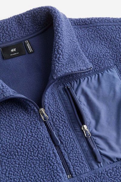 H&M Regular Fit THERMOLITE® faux shearling top