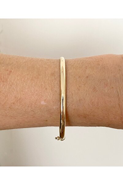 Lora Kuyumculuk Düz Altın Kelepçe