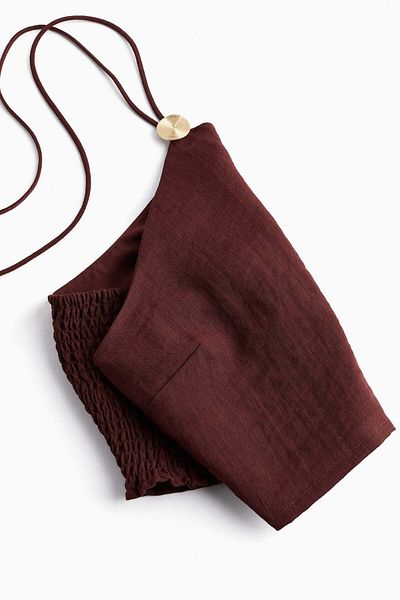 H&M Halterneck cropped top