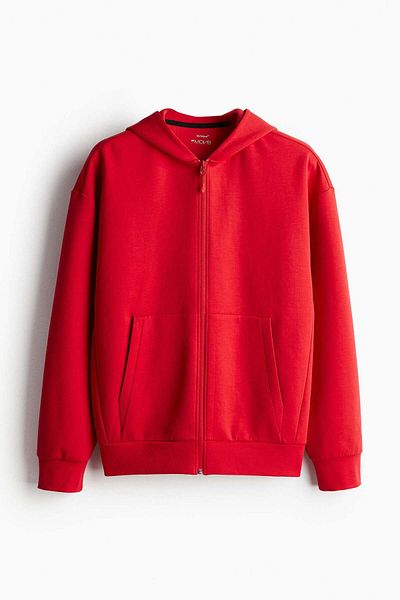 H&M DryMove™ Zip-through sports hoodie