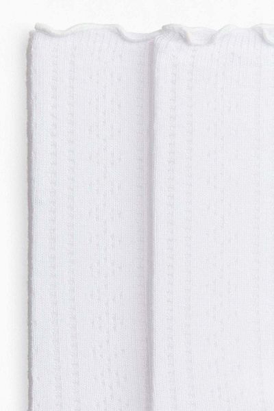 H&M 3-pack Pointelle-knit Socks