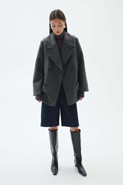 H&M معطف البازلاء