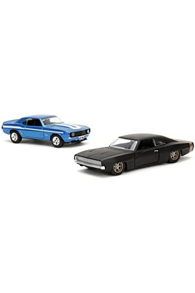STOREMAX Bystoreby Toys - Fast and Furious Cars (Set of 2) - 1969 Chevrolet Camaro & 1968 Dodge Charger W
