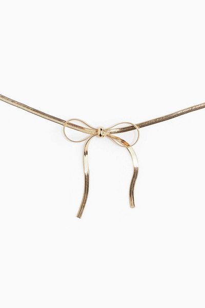 H&M Bow-detail necklace