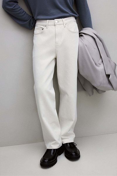 H&M Relaxed Fit 5-pocket twill trousers