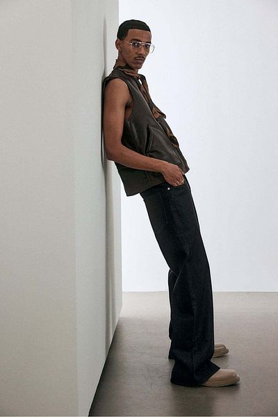 H&M Wide High Jeans