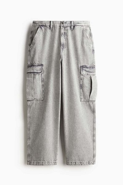 H&M Loose Cargo Jeans