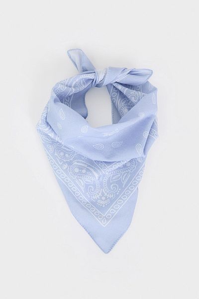 DeFacto Unisex gemustertes Baumwoll-Bandana N7447az25sm