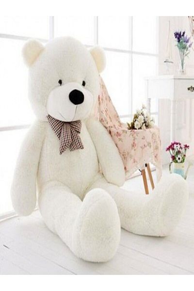 Princess Bear 100 cm Large Plush - 100% Fiber Domestic Production