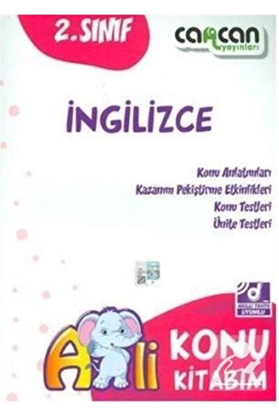 Cancan Yayınları 2. Sınıf Ingilizce Konu Kitabım Yeni