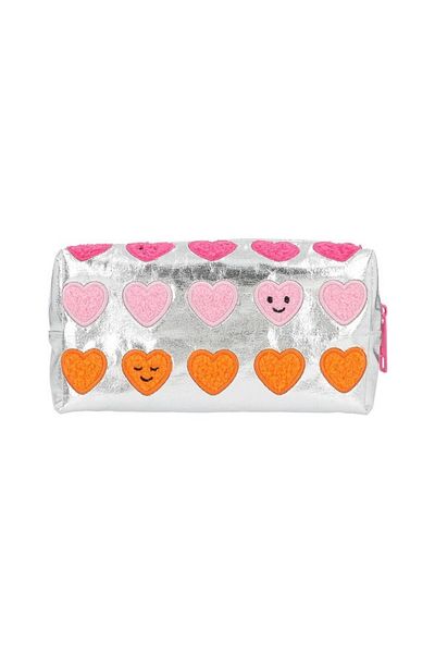 Top Model Topmodel Silver Makeup Bag for Heart and Girl