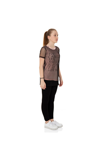 Toontoy Text Printed Girl's T-Shirt
