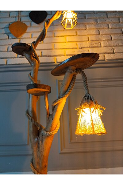 kamer ahşap dekorasyon Lambader