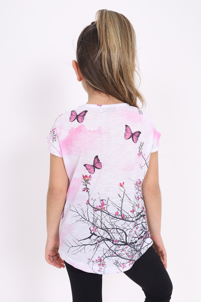 Toontoy Μπλουζάκι με ψηφιακό σχέδιο για κορίτσια