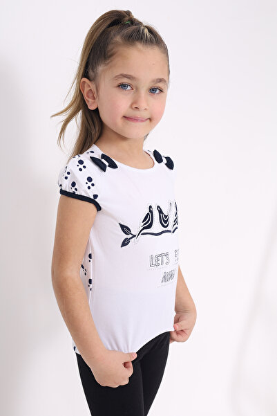 Toontoy Tricou brodat pentru fete