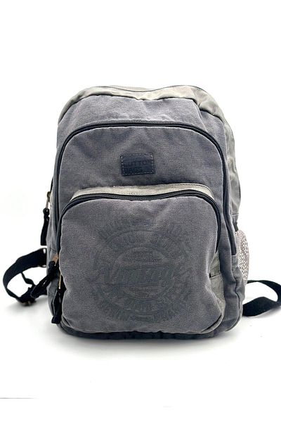 Old Cotton Unisex Casual Backpack - Σχολείο, Ταξίδια, Laptop, Αθλητισμός, Καθημερινή χρήση - Βαμβακερό καμβά