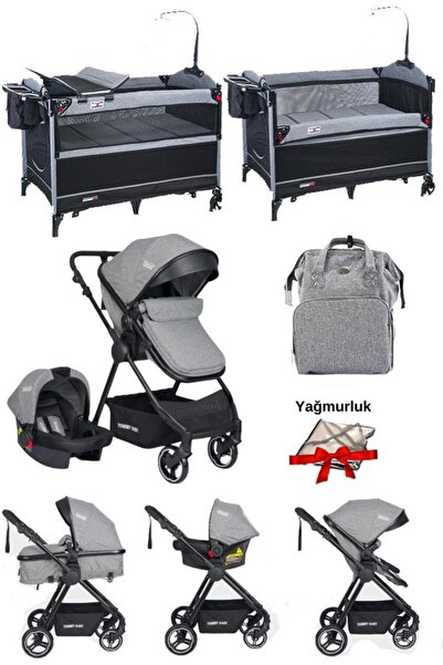 Tommybaby Handy Yenidoğan Seti Bebek Arabası Travel Sistem Oyun Parkı Çanta