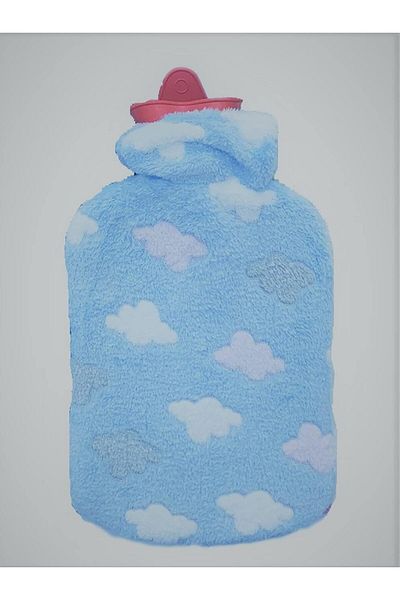 AWH Hot Water Bag - Pain Relief Pack with Velvet Cover, Hot & Cold Therapy for Cramps & Aches